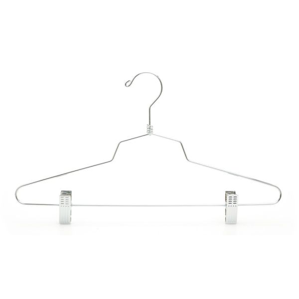 Buy cheap Heavy Duty Multipurpose Adjustable Clips Space Saving Chrome Wire Hangers from wholesalers