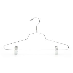 Buy cheap Heavy Duty Multipurpose Adjustable Clips Space Saving Chrome Wire Hangers from wholesalers