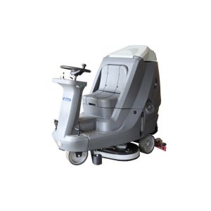 Buy cheap Eco Friendly Ride On Floor Scrubber Dryer With Durable Brush Head And Water Tank from wholesalers