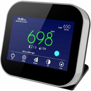 Buy cheap Office Classroom Indoor CO2 Meter Monitor NDIR Sensor Adjustable Customized from wholesalers