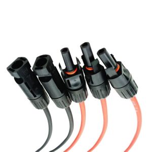 14AWG Solar Photovoltaic Cable / IP67 Solar PV Wire With MC4 Connector