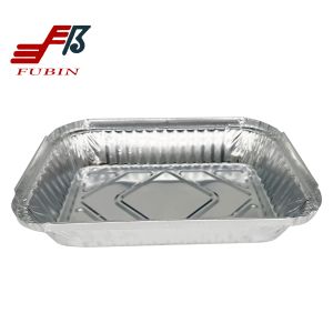 Buy cheap Rectangular Aluminum Foil Box In Oven 700ml Carry Out Container from wholesalers