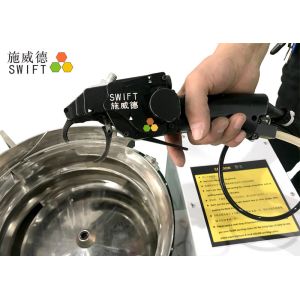 Handheld Type Automatic Zip Tie Machine , Nylon Tie Tool With Ergonomic Hand