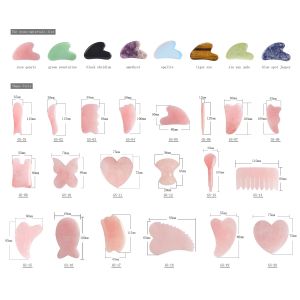 Buy cheap 100% Natural Rose Jade Roller And Gua Sha from wholesalers