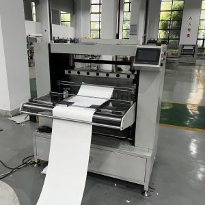 Buy cheap Full Automation Knife Paper Pleating Machine Adjustable Speed from wholesalers