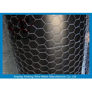 Eco Friendly Heavy Gauge Chicken Wire , Long Life Hexagon Metal Mesh
