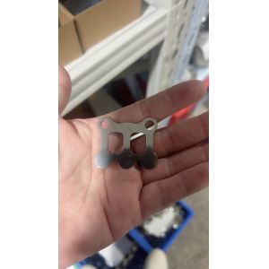 Buy cheap High Precision Stainless Steel Stamped Mounting Plate – Dual-Hole Rectangular Window Design for Electronic or Mechanical Assembly** from wholesalers