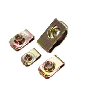 Buy cheap Measurement system Metric Custom Stainless Steel Q312 Type B M4 M5 M6 M8 U Spring Clip Nut for Leaf Plate Spring Nut from wholesalers