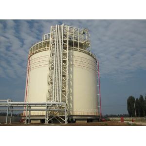 Buy cheap SASPG Single Containment LNG Flat Bottom Storage Tank 30000M3 product