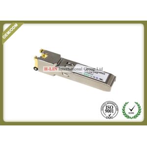 Buy cheap Small Form Pluggable Sfp Transceiver Module With Spring Latch 10base-T 100base Tx product