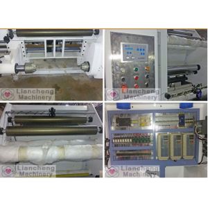 Buy cheap A-B-1300 High-speed inspecting and rewinding Machine 600mm unwind/rewind 1300 300m/m check rewind film paper alu foil from wholesalers