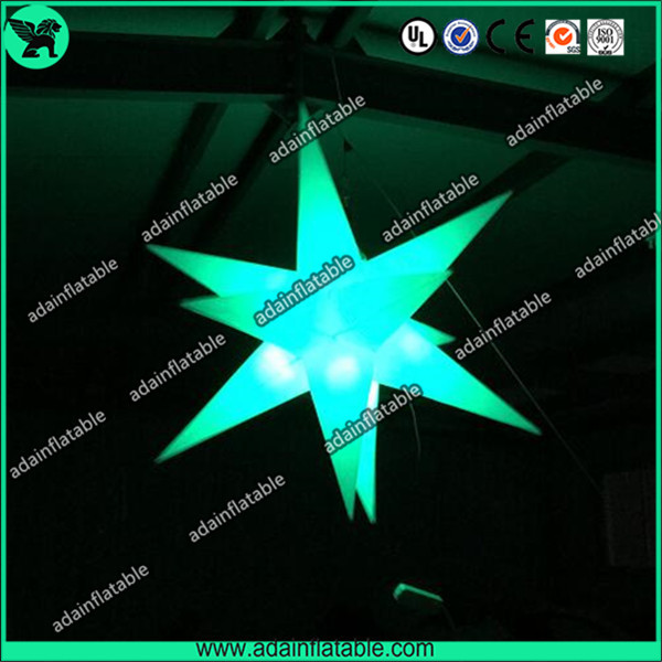 Quality 1.5m Beautiful Lighting Inflatable Star,Event Inflatable Star for sale