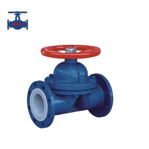 Buy cheap Simple structure PTFE Lined Diaphragm Valve With Hand Lever Operation product