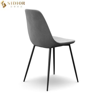 Buy cheap ODM Upholstery Dining Chair Modern Comfortable Fabric Chairs SGS Approved from wholesalers