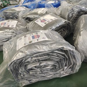 Waterproof Stripe Style PE Tarpaulin Industrial Multi Purpose Moisture Proof