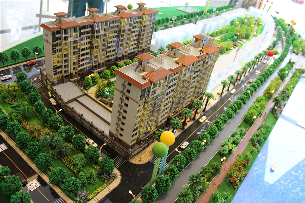 Buy cheap High Rise Miniature Architectural Models , Fancy 3D Max Building Modeling product