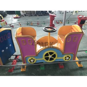Buy cheap Funny Children Train Ride On Track 7 Seats For Amusement Park from wholesalers