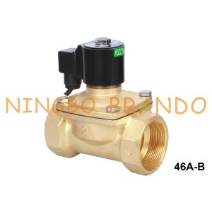 China 2 Inch Brass Music Fountain Solenoid Valve IP68 Waterproof 24V 220V on sale
