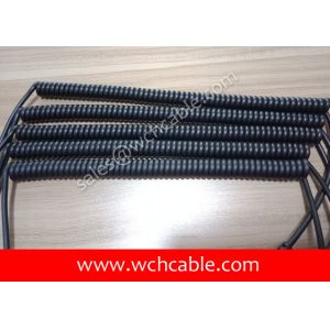 Buy cheap UL21161 Abrasion Resistant Polyurethane Spring Cable from wholesalers
