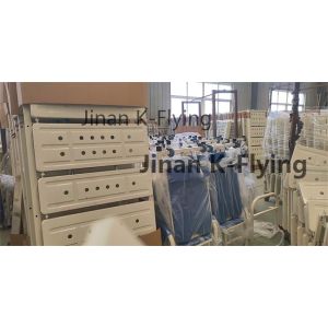 Buy cheap Aluminum Alloy Guardrails 2 Function Hospital Bed Folding from wholesalers