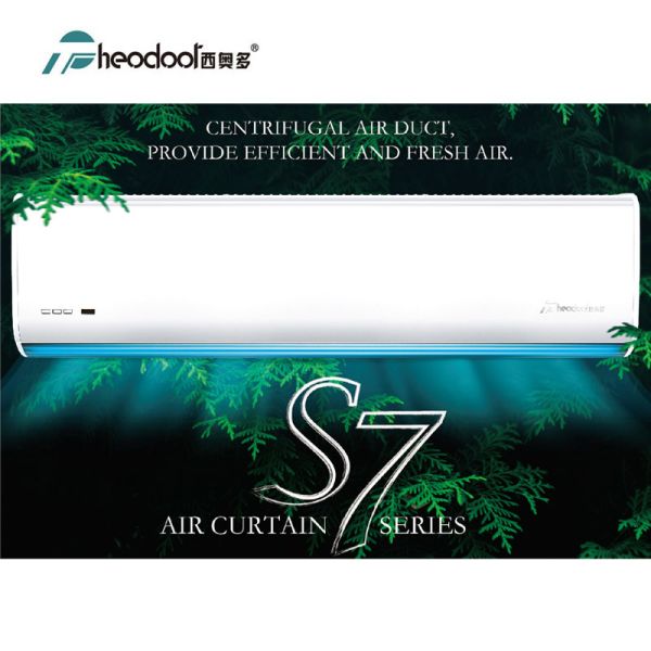 Quality 2025 S7 Series Air Curtains With UV Sterilization Air Barrier Just For Doors Width 0.9m, 1.2m, 1.5m, 1.8m for sale