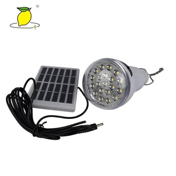 Quality E27 Rechargeable Camping Lamp 5W , Solar Charging Camping Lights for sale