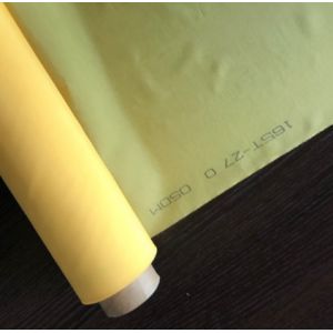 72T Silk Screen Mesh Count Polyester Screen Fabric Low Elongation