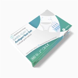 SARS-CoV-2 Antigen Self Test Set Saliva Sample Collector 1 test/box