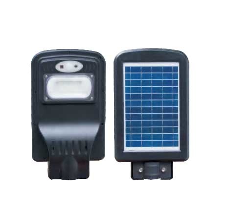 Quality Polycrystalline 760Lm Integrated Solar Street Lights 10AH With Solar Panel for sale