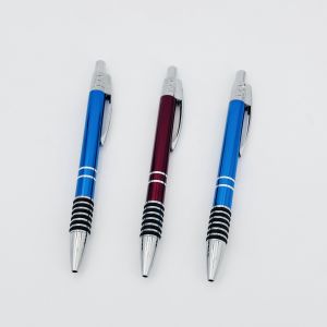 Buy cheap Classical Aluminum Anti Slip Pressing Ballpoint Pen With Printing logos from wholesalers