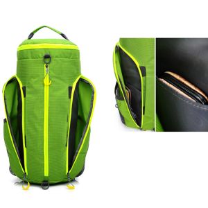 Buy cheap Waterproof Polyester Packaging Foldable Travel Bag Yellow / Fluorescent Green from wholesalers