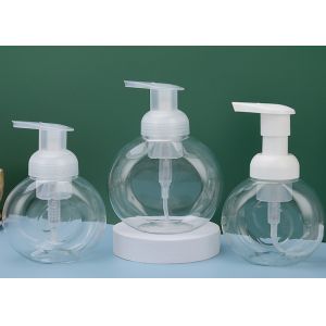 200ml 350ml Hand Soap Foam Pump Bottles With Lock Down Pump