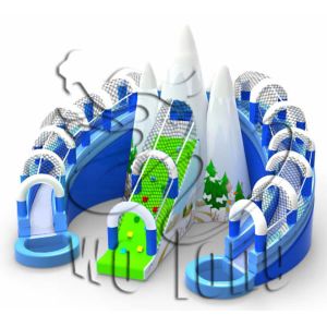 Buy cheap new simple iceberg inflatable slide for sale from wholesalers