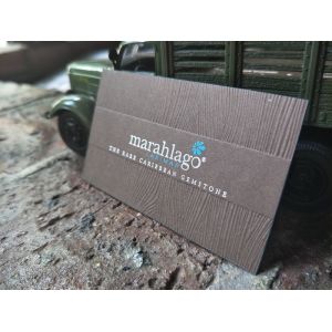 Buy cheap Luxury Letterpress Businss Card With Silver Foil Debossed from wholesalers