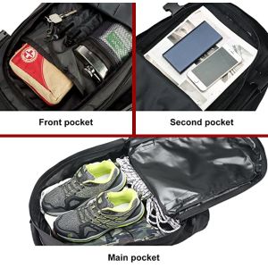 Buy cheap Silkcreen 1000d Nylon Tactical Backpack For Travel With Handle from wholesalers