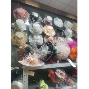 Buy cheap Millinery Supplies Sinamay And Feather Fascinator Hat from wholesalers