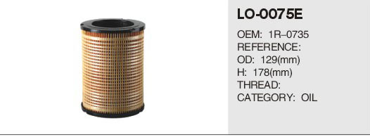 Quality High Quality Diesel Engine Fuel Filter 1R-0735For CATERPILLAR Truck Generator 1R0735 for sale