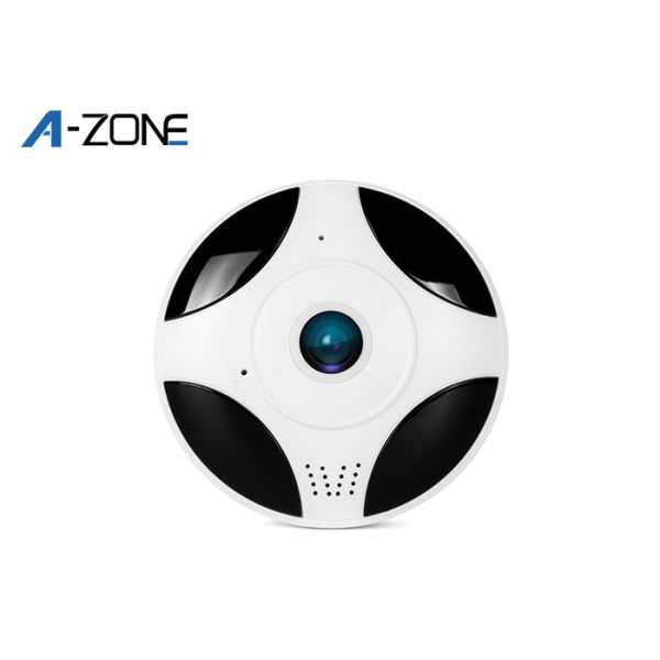 Quality HD IP 360 Panoramic Vr Camera / Fisheye Ip Camera Intdoor Support IOS and Android for sale