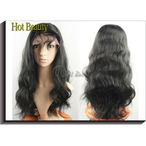 Buy cheap Human Hair Front Lace Wigs With Bangs  from wholesalers