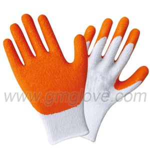 Buy cheap Red Latex Palm Coated Work Gloves product