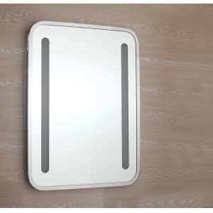 Defogger Vanity Mirror With Lights Time Display Touch Screen Wall Mirror
