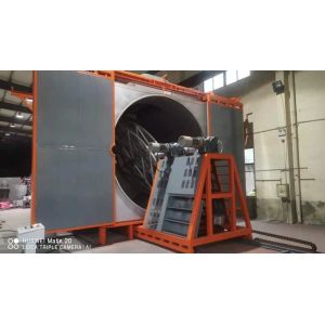Buy cheap 4000mm Shuttle Rotational Moulding Machine Equipment from wholesalers