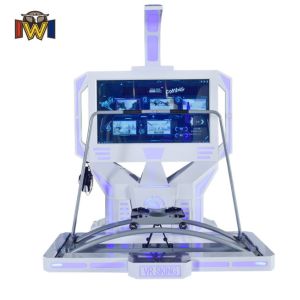 Virtual Arcade Machine VR Ski Simulator For Theme Park Recreation