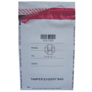 China Confidential Plastic Tamper Evident Security Bags Environment Friendly Material on sale
