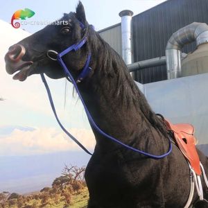Buy cheap Lifelike Animatronic Horse With Full-Body Motion & Realistic Fur: Interactive Savannah-Themed Attraction from wholesalers