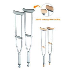 Buy cheap Lightweight and Strong Aluminum Axillary Crutches Disabled Walking Crutches product