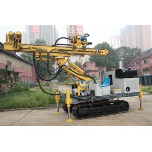 Full Hydro Multifunction 58kN Construction Drilling Rig