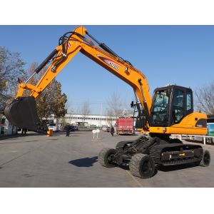 Buy cheap 12 Ton Wheel Crawler Excavator Flexible Exquisite Crawler Mounted Excavator from wholesalers