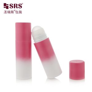 Buy cheap PET43 130ML 170ML Antiperspirant Gel Serum PET Roll On Bottle with Ball Holder Environmentally Friendly and Customizable from wholesalers
