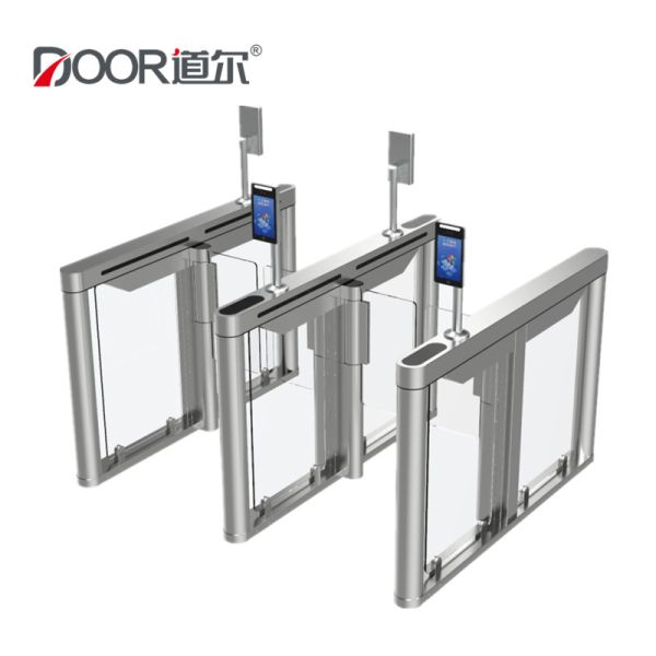 Buy cheap 2 Channels Pedestrian Swing Gate Turnstile With Face Recognition from wholesalers